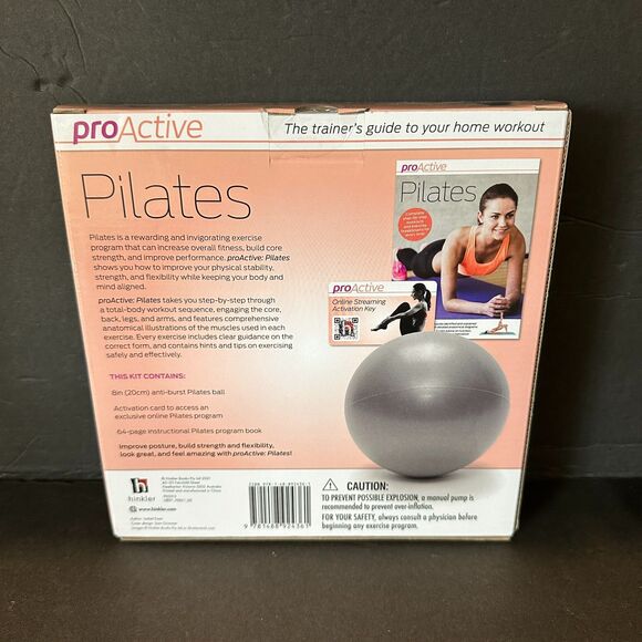 Hinkler Proactive Pilates Step-by-Step Home Workout and Exercise Kit - Picture 2 of 3